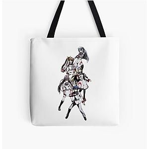Infinite Stratos Character Mashup Anime Tote Bag