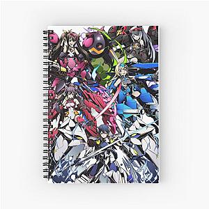 Infinite Stratos Character Mashup Anime Spiral Notebook