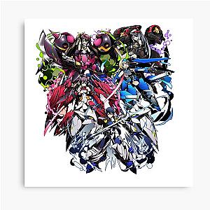 Infinite Stratos Character Anime Canvas Print