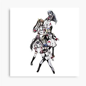Infinite Stratos Character Anime Canvas Print