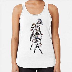 Infinite Stratos Character Mashup Anime Racerback Tank Top