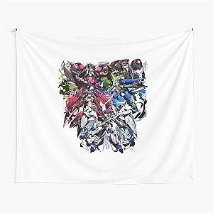 Infinite Stratos Character Mashup Anime Tapestry