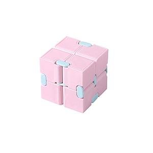 Light Pink Infinity Cube Fidget Toys for Stress Relief