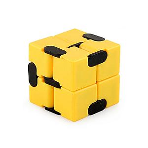 New Yellow Infinity Cube Fidget Toys for Stress Relief