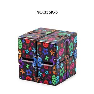 Colorful Skull Pattern Infinity Cube Fidget Toy