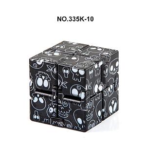 Skull Pattern Infinity Cube Fidget Toy