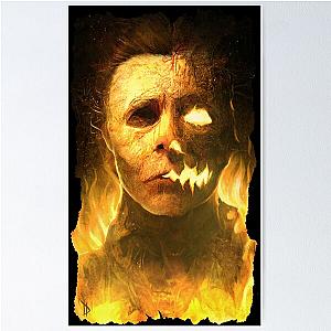 Michael In Flames Poster RB0712