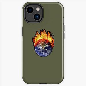 EARTH IN FLAMES Graphic  	 iPhone Tough Case RB0712