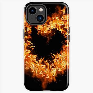 Heart in flames iPhone Tough Case RB0712