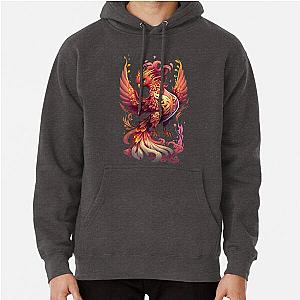 Phoenix in Flames Pullover Hoodie RB0712