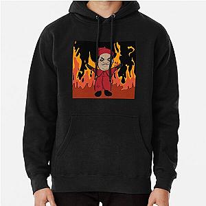 Plushia in Flames Pullover Hoodie RB0712