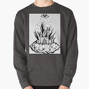 Castle in flames Pullover Sweatshirt RB0712