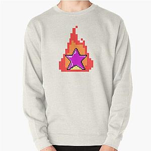 Star in flames Pullover Sweatshirt RB0712