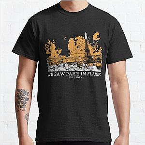 Paris In Flames Classic T Shirt RB0712