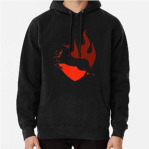 Horse in Flames Pullover Hoodie RB0712