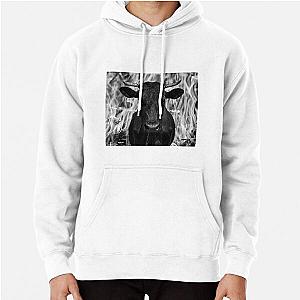 bull in flames Pullover Hoodie RB0712