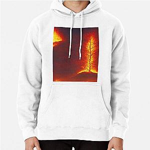 trees covered in flames Pullover Hoodie RB0712