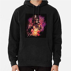 Firefighter in flames Pullover Hoodie RB0712