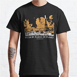 Paris In Flames Classic T Shirt RB0712