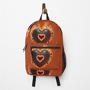 Heart in Flames  Backpack RB0712