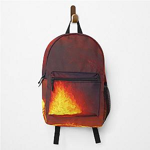 trees covered in flames Backpack RB0712