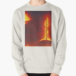 trees covered in flames Pullover Sweatshirt RB0712