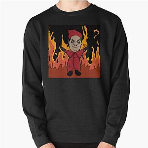 Plushia in Flames Pullover Sweatshirt RB0712