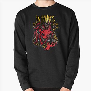 Cloud Connected In Flames Pullover Sweatshirt RB0712