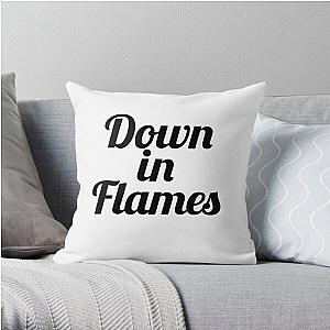 Down in Flames Throw Pillow RB0712