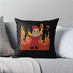 Plushia in Flames Throw Pillow RB0712