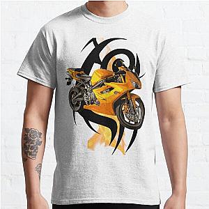 motorcycle  tribal in flames  Classic T Shirt RB0712