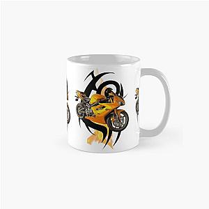 motorcycle  tribal in flames  Classic Mug RB0712