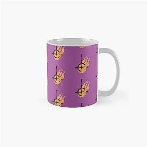 Grucifix in flames and violet Classic Mug RB0712