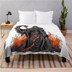 Grim Reaper in Flames Throw Blanket RB0712