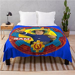 Fireman Sam in Flames Throw Blanket RB0712