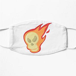 Skull in Flames  Flat Mask RB0712