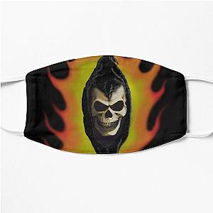 Reaper Head in Flames Flat Mask RB0712