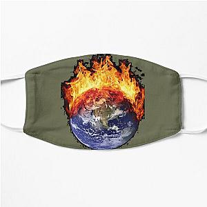 EARTH IN FLAMES Graphic  	 Flat Mask RB0712