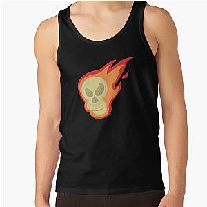 Skull in Flames  Tank Top RB0712