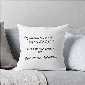 Quentin Tarantino Inglourious Basterds Throw Pillow