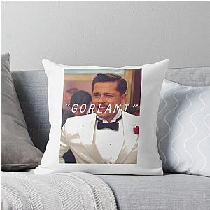 Inglourious Basterds Brad Pitt T-Shirt Throw Pillow