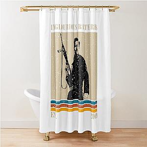Retro Inglourious Basterds Shower Curtain