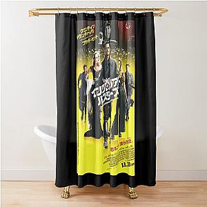 Vintage Japanese Inglourious Basterds 90s Retro Homage Vaporwave Shower Curtain