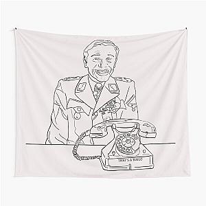 Hans Landa Inglourious Basterds Tapestry