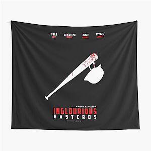 Funny Inglourious Basterds Poster Homage Vaporwave Tapestry