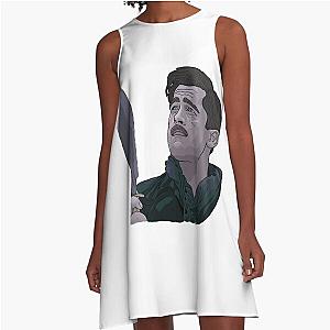 Black Inglourious Basterds Brad Pitt Aldo Raine wants My Scalps Tee Dress
