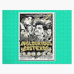 Brad Pitt Inglourious Basterds Art Canvas Poster, 24x36 inches Jigsaw Puzzle