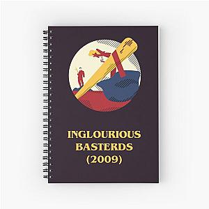 Retro Inglourious Basterds Poster Quentin Tarantino Collection Spiral Notebook