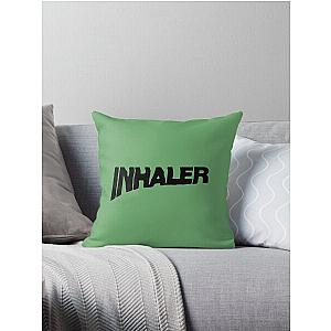 Inhaler Band Logo Throw Pillow