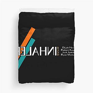 Inhaler Text Art Duvet Cover